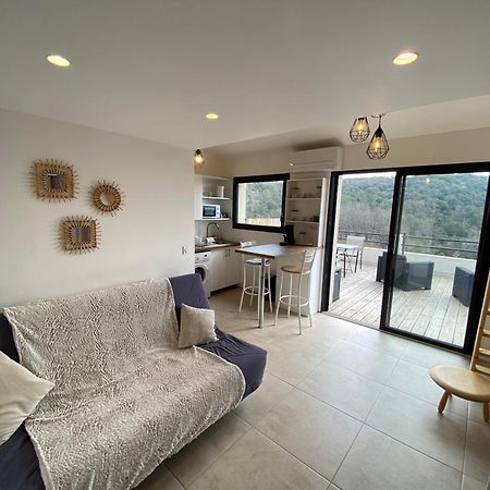 Studio Au Calme, Grande Terrasse Avec Vue Vallee Ginasservis ภายนอก รูปภาพ